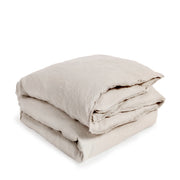 Pom Pom at Home Blair Taupe Linen Duvet Cover ~ Available in Queen and King Size