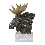 Uttermost Moose Bust Sculpture