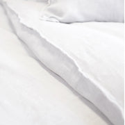 Pom Pom at Home Blair White Linen Duvet Cover