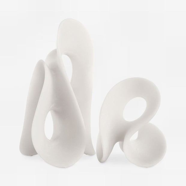 Uttermost Silent Wave Sculptures Set Of Two