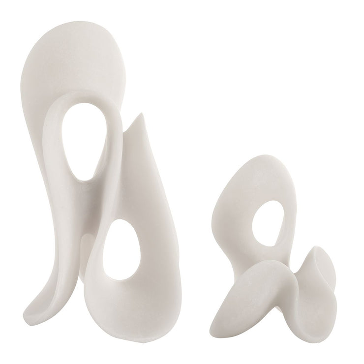 Uttermost Silent Wave Sculptures Set Of Two