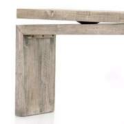 Four Hands Matthes Reclaimed Pine Console Table ~ Weathered Wheat Wood Finish