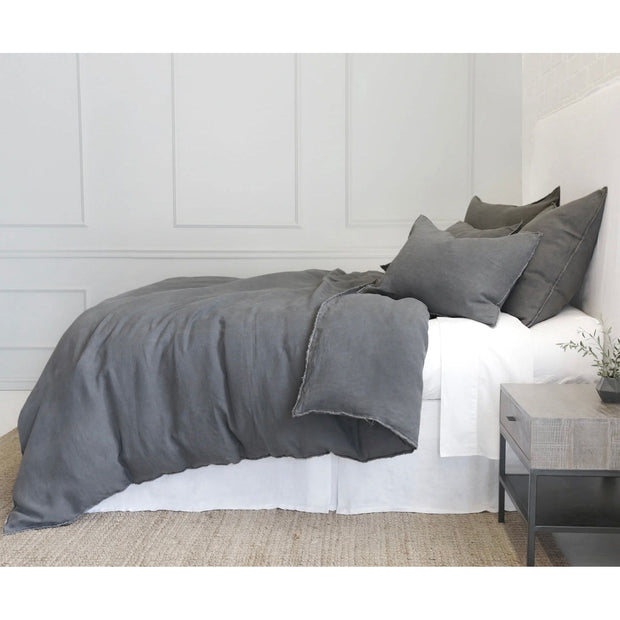 Pom Pom at Home Blair Midnight Linen Standard Sham ~ 20 x 27
