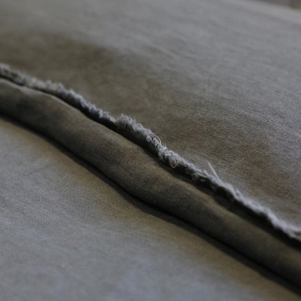 Pom Pom at Home Blair Midnight Linen Duvet Cover ~ Available in Queen and King Size