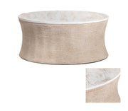 Crestview Collection Key Largo Mango Wood Wrapped in Rope Coffee Table