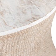 Crestview Collection Key Largo Mango Wood Wrapped in Rope Coffee Table