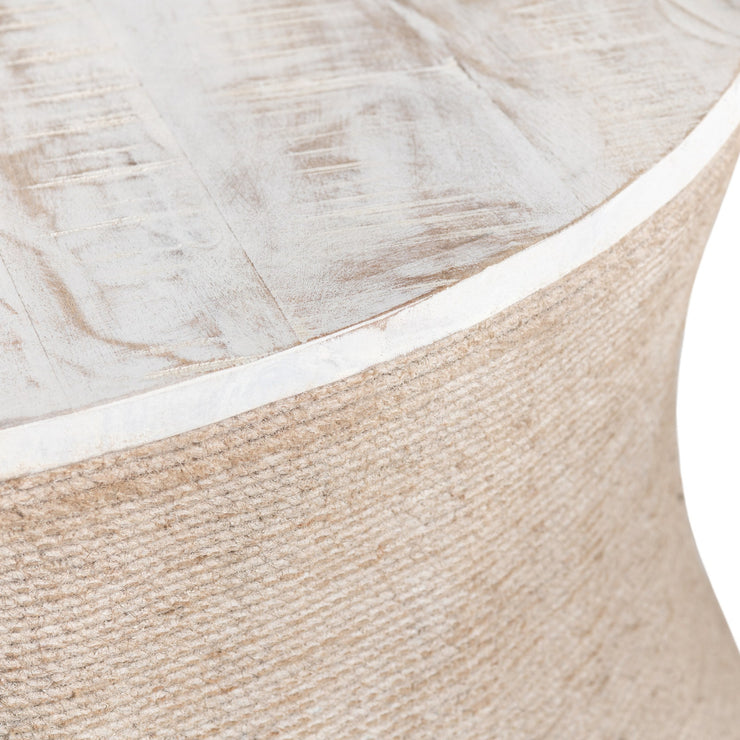 Crestview Collection Key Largo Mango Wood Wrapped in Rope Coffee Table