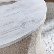 Crestview Collection Key Largo Mango Wood Wrapped in Rope Coffee Table