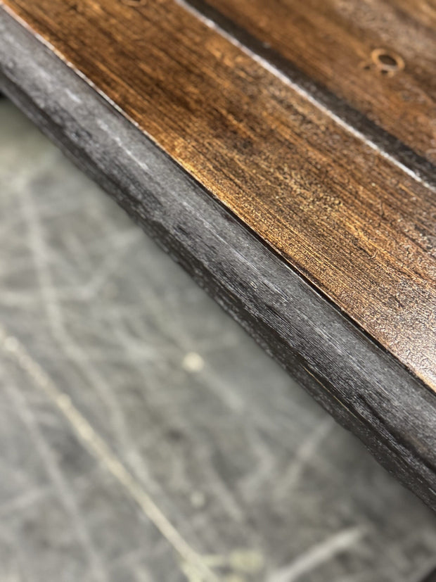 Casa Bonita Peruvian Hand-Painted Carved Wood Olympus 8 Foot Dining Table