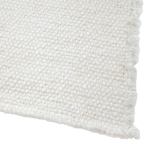 Pom Pom at Home Porter White Set of 4 Placemats ~ 13 x 19