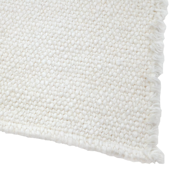 Pom Pom at Home Porter White Set of 4 Placemats ~ 13 x 19