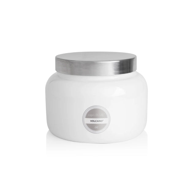 Capri Blue Volcano  White Oversized Candle 28 oz.