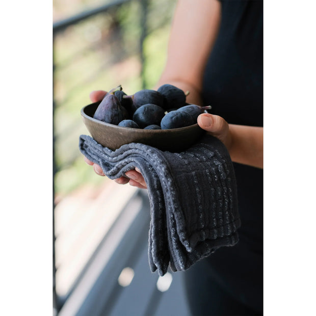 Pom Pom at Home Kenwood Navy Set of 4 Napkins ~ 13 x 19
