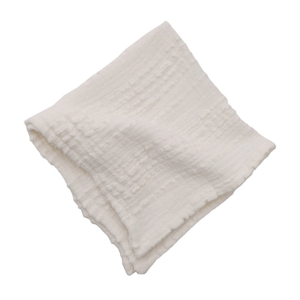 Pom Pom at Home Kenwood White Set of 4 Napkins ~ 13 x 19