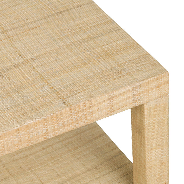 Crestview Collection Providence Rafia Coffee Table