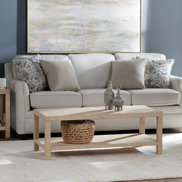 Crestview Collection Providence Rafia Coffee Table