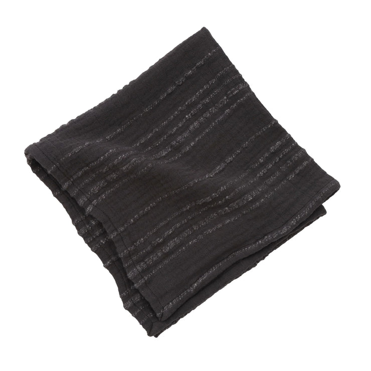 Pom Pom at Home Kenwood Charcoal Set of 4 Napkins ~ 13 x 19