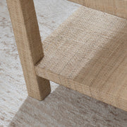 Crestview Collection Providence Rafia Coffee Table