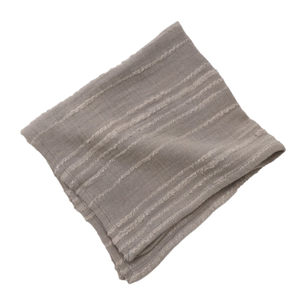 Pom Pom at Home Kenwood Grey Set of 4 Napkins ~ 13 x 19
