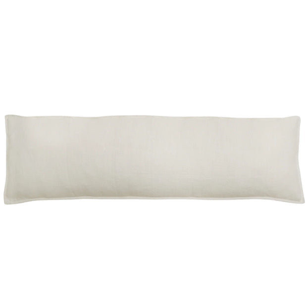 Pom Pom at Home Montauk Cream Linen Body Pillow with Insert  ~ 18 x 60 ~ LAST CHANCE SALE ~ LIMITED QUANTITIES