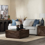 Crestview Collection Atticus Square Coffee Table