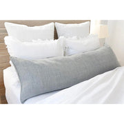 Pom Pom at Home Montauk Ocean Linen Body Pillow with Insert  ~ 18 x 60