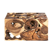 Crestview Collection Borneo Suar Modern Organic Coffee Table