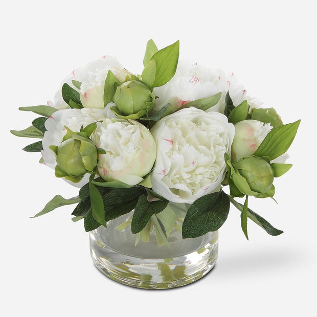Uttermost Garden Peony Bouquet Botanicals