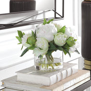 Uttermost Garden Peony Bouquet Botanicals