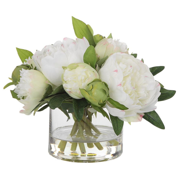 Uttermost Garden Peony Bouquet Botanicals