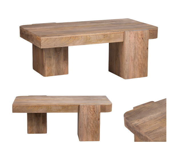 Crestview Collection Lafayette Modern Organic Coffee Table