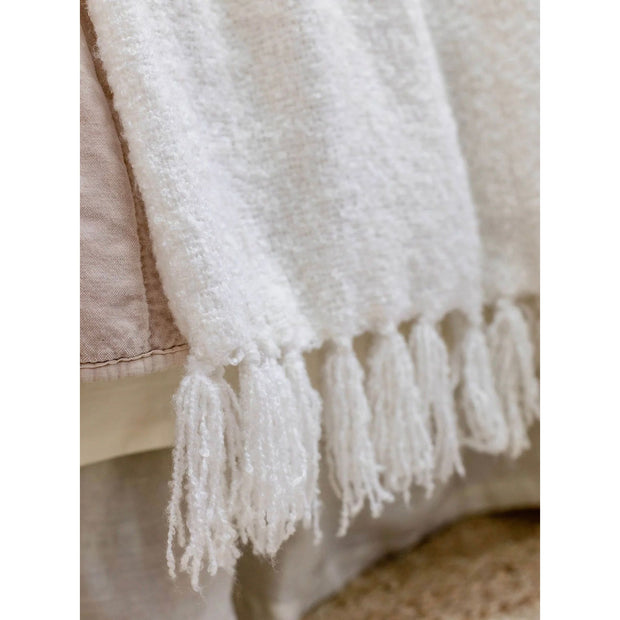 Pom Pom at Home Murphy Boucle Oversized Throw Blanket ~ 60” x 90”