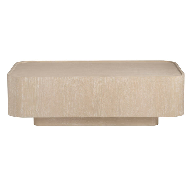 Crestview Collection Bristol Modern Organic Rectangular Coffee Table