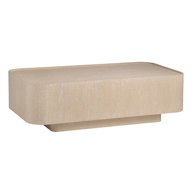 Crestview Collection Bristol Modern Organic Rectangular Coffee Table