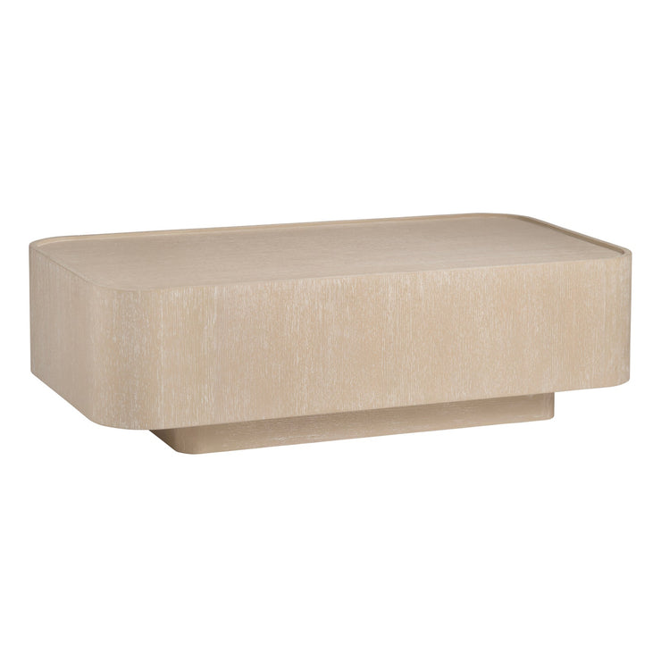 Crestview Collection Bristol Modern Organic Rectangular Coffee Table