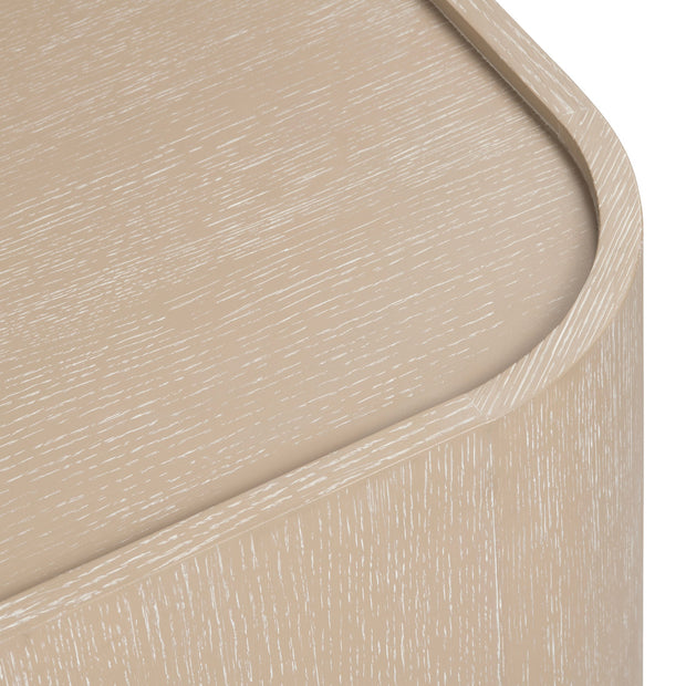 Crestview Collection Bristol Modern Organic Rectangular Coffee Table