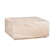 Crestview Collection Florence Natural Marble Coffee Table