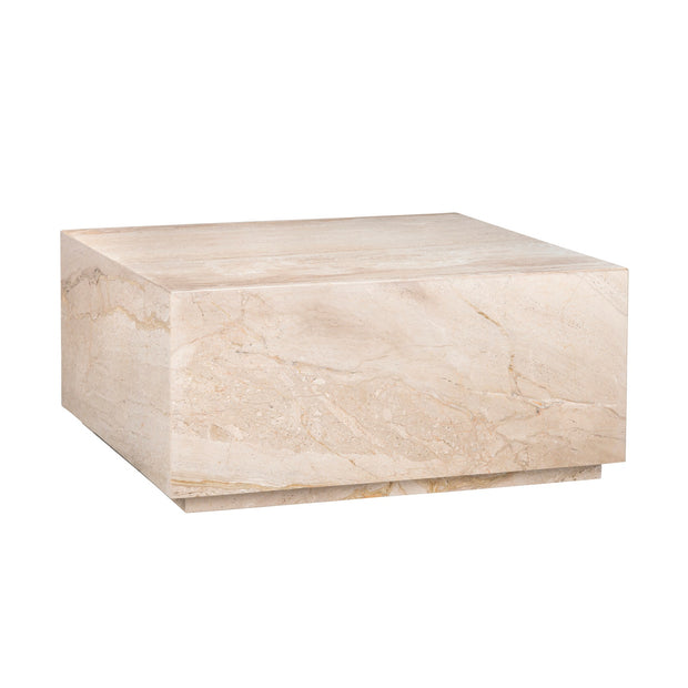 Crestview Collection Florence Natural Marble Coffee Table