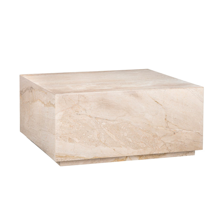 Crestview Collection Florence Natural Marble Coffee Table