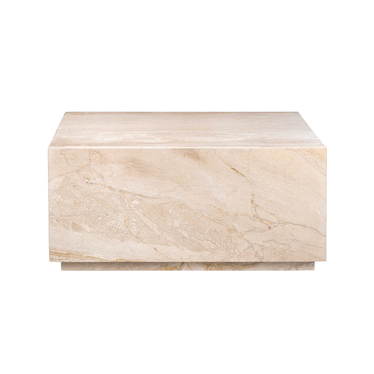 Crestview Collection Florence Natural Marble Coffee Table