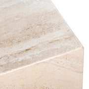 Crestview Collection Florence Natural Marble Coffee Table