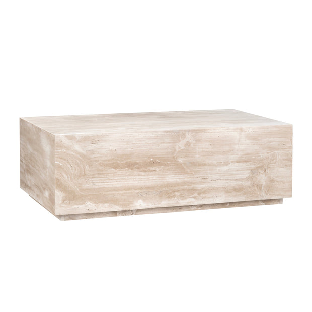 Crestview Collection Palermo Travertine Coffee Table