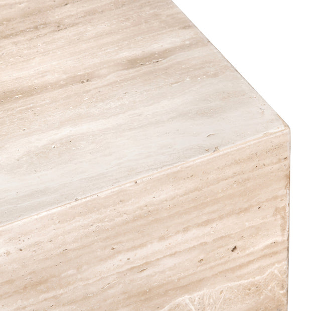 Crestview Collection Palermo Travertine Coffee Table