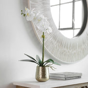 Uttermost Cami Orchid, Brass Botanicals