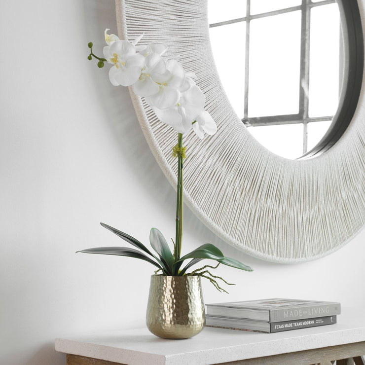 Uttermost Cami Orchid, Brass Botanicals