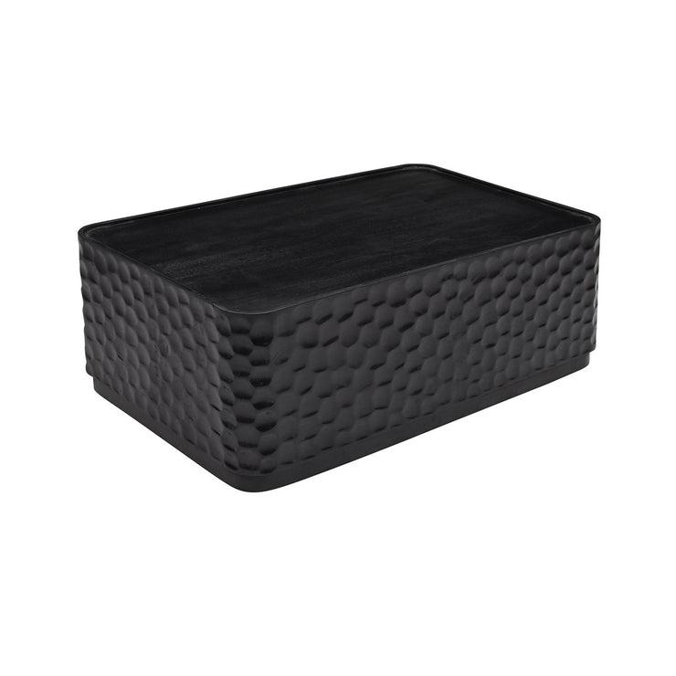 Crestview Collection Gibson Black Coffee Table