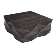 Crestview Collection Brenner Modern Organic Square Coffee Table