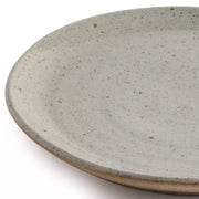 Four Hands Nelo Set of 4 Dinner Plates ~ Natural Speckled Clay Ceramic