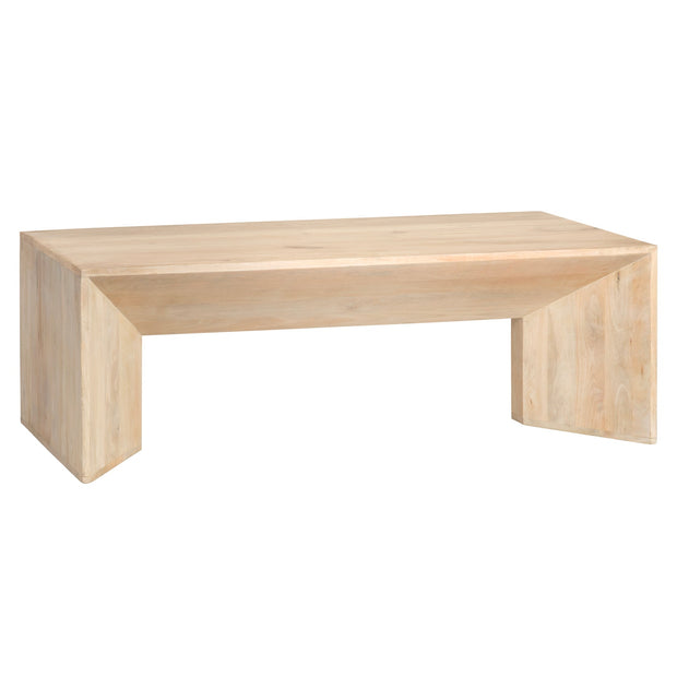 Crestview Collection Sydney Natural Mango Wood Coffee Table