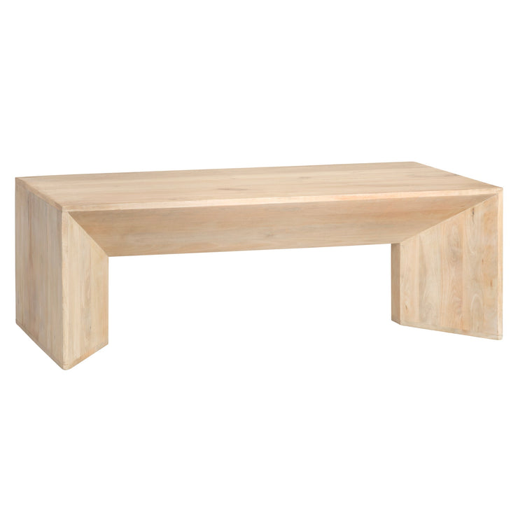 Crestview Collection Sydney Natural Mango Wood Coffee Table